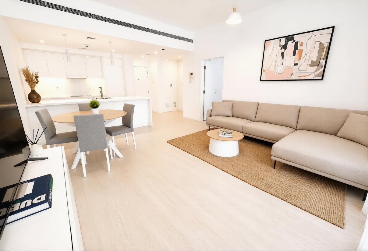 One-bedroom apartment, The greens